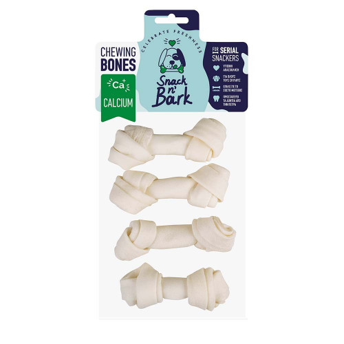 Κόκκαλο Snack n' Bark Κόμπος Ασβεστίου 11cm 30gr 4 τμχ
