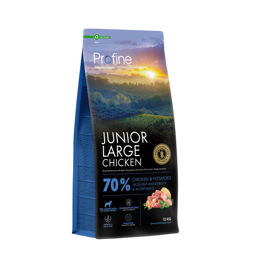 Profine Junior Large Breed Chicken-Potatoes 12kg