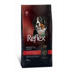Reflex Plus Dog Food Adult Maxi Breeds Lamp 18kg