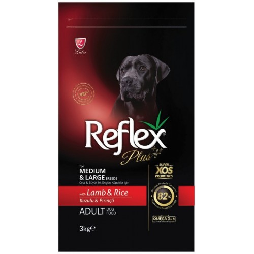 Reflex Plus Medium-Large Adult Αρνί 3kg