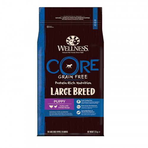 Wellness Core Puppy Large Breed Turkey & Chicken 2.75kg