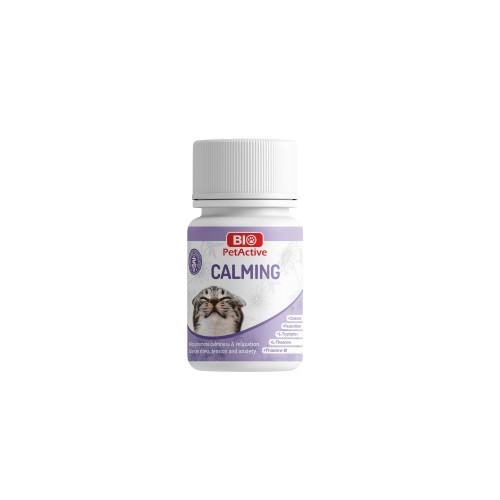 BIO PETACTIVE CALMING FOR CATS 60 ΔΙΣΚΙΩΝ ΓΙΑ ΓΑΤΕΣ