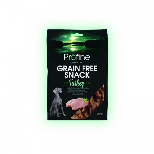 Profine Grain Free Dog Snack Turkey 200gr