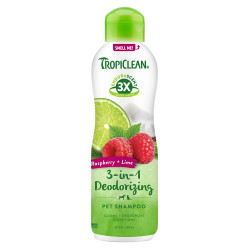 Tropiclean EnduraScent Shampoo Shed Control 4in1 rasberry-lime