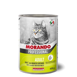 Morando Professional Cat Πατέ Βοδινό-Λαχανικά 400gr