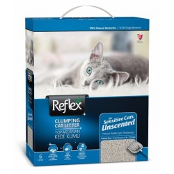 Άμμος Γάτας Reflex Clumping Cat Litter - Unscented 6lt