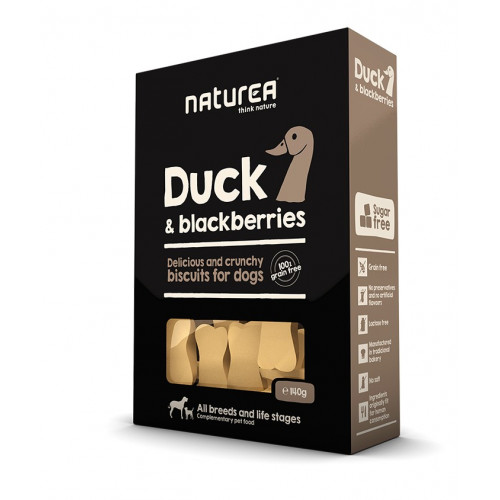 Μπισκότα Naturea Duck-Blackberries 140gr
