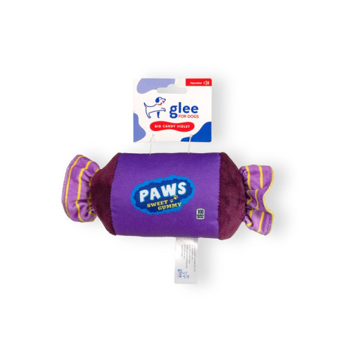 Παιχνίδι Σκύλου Glee Candy Squeaky Μωβ 10x22cm