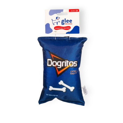 Παιχνίδι Σκύλου Glee Dogritos Squeaky Μπλε 20x15cm