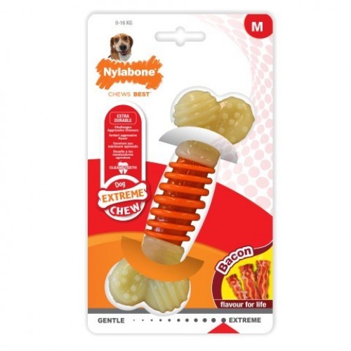 Παιχνίδι Σκύλου Nylabone Dental Chew Bacon Medium
