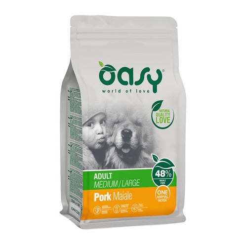 Oasy Adult All Breeds Pork 12kg