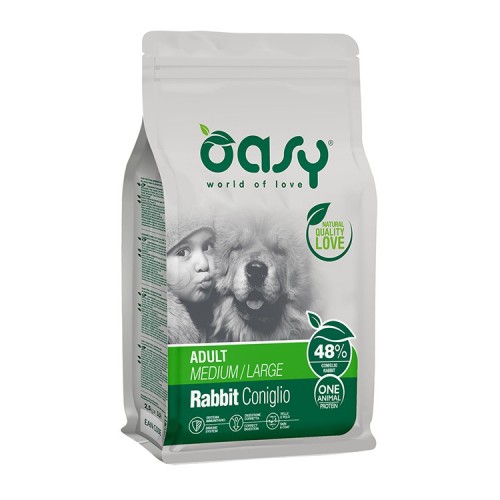 Oasy Adult All Breeds Rabbit 12kg