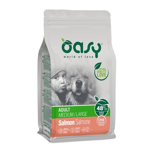 Oasy Adult All Breeds Salmon 12kg