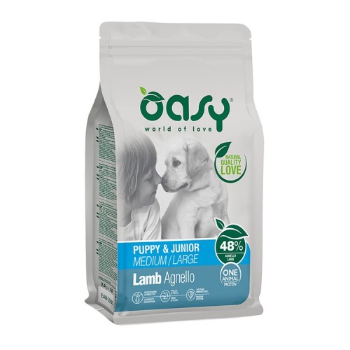 Oasy Puppy All Breeds Lamp 12kg