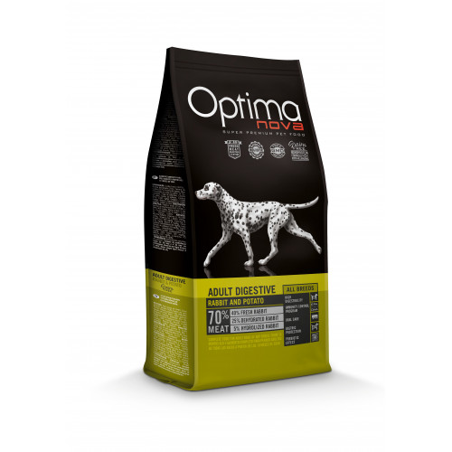 Optima Nova Adult Digestive Rabbit-Potato 12kg 