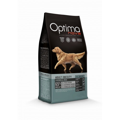 Optima Nova Adult Obesity Chicken-Rice 12kg