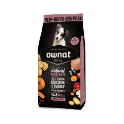 Ownat Ultra Medium Junior Κοτόπουλο–Γαλοπούλα 12kg Ownat Ultra Medium Junior Κοτόπουλο–Γαλοπούλα 12kg