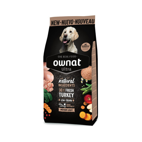 Ownat Ultra Medium Light Γαλοπούλα–Κοτόπουλο 3kg Ownat Ultra Medium Light Γαλοπούλα–Κοτόπουλο 3kg