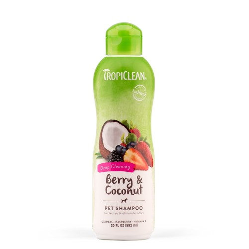 Tropiclean Berry-Coconut Deep Cleaning Shampoo 355ml