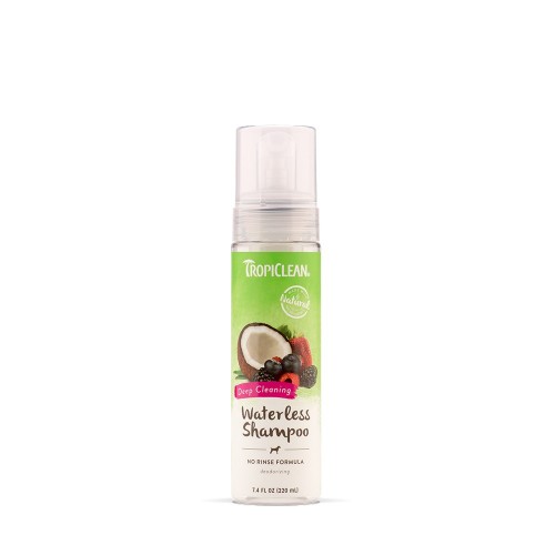 Tropiclean Waterless Deep cleaning Shampoo 220ml Tropiclean Waterless Deep cleaning Shampoo 220ml