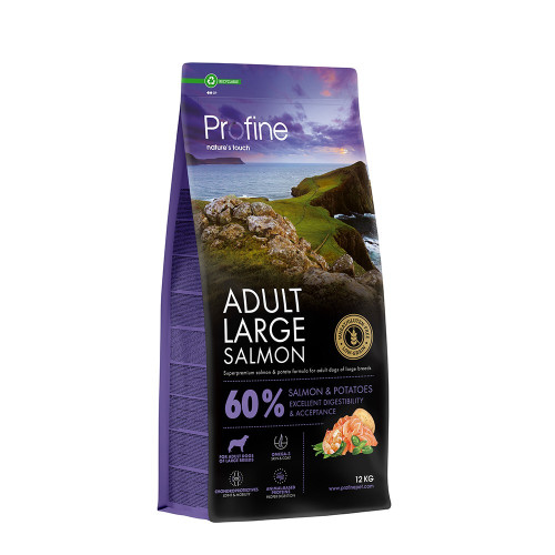 Profine Adult Large Breed Salmon-Potatoes 12kg