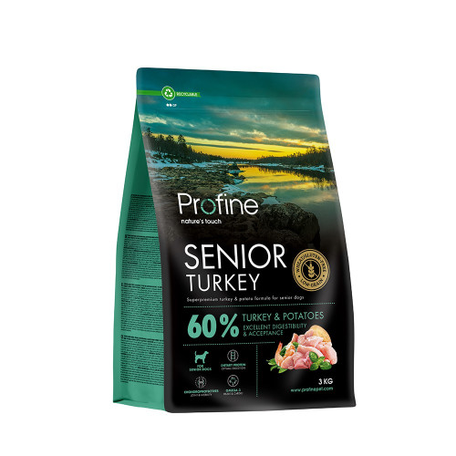 Profine Dog Senior Γαλοπούλα-Πατάτα 3kg