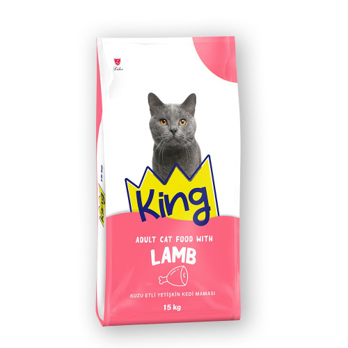 KING ADULT CAT FOOD LAMB AND RICE 15kg