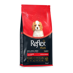 REFLEX PLUS MINI SMALL BREED PUPPY DOG LAMB 3kg