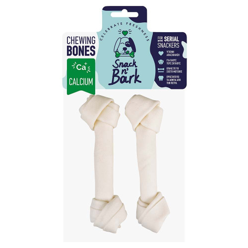 Snack N' Bark Κόκκαλο Κόμπος Ασβεστίου 20εκ. 80gr 2τμχ