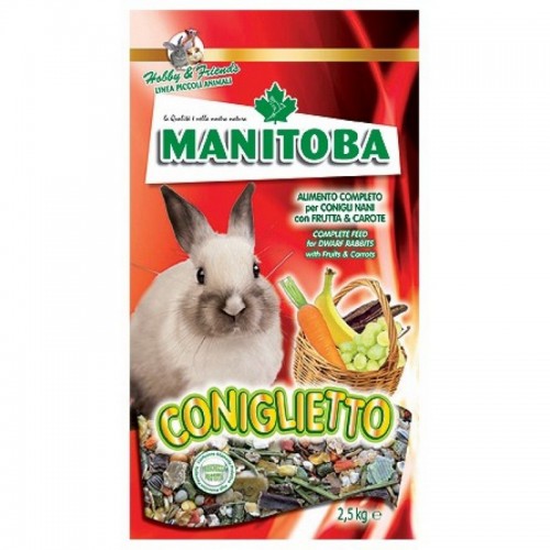 Manitoba Για ενήλικα κουνέλια  Coniglietto 1kg