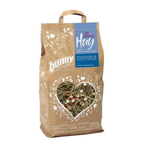 Χόρτο Bunny προστατευόμενων λειβαδιών με Παστινάκι και πιπεριά 250gr