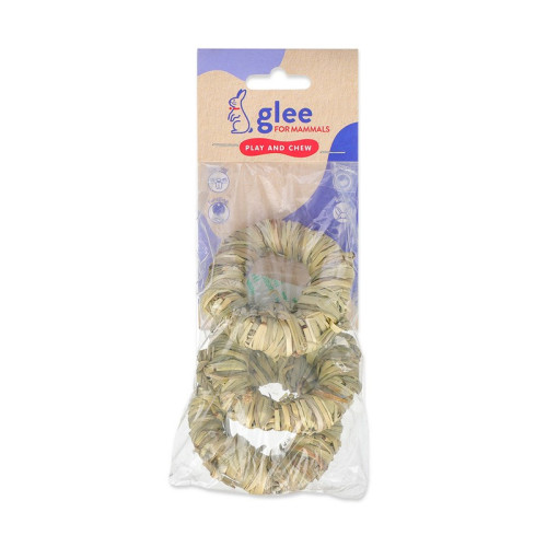 GLEE ΛΙΧΟΥΔΙΑ ΤΡΩΚΤΙΚΩΝ ALFALFA WOVEN RINGS 3pcs 7cm
