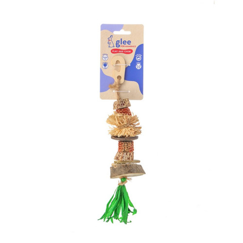 GLEE ΠΑΙΧΝΙΔΙ ΤΡΩΚΤΙΚΩΝ CORN COB N' POM POM 17cm