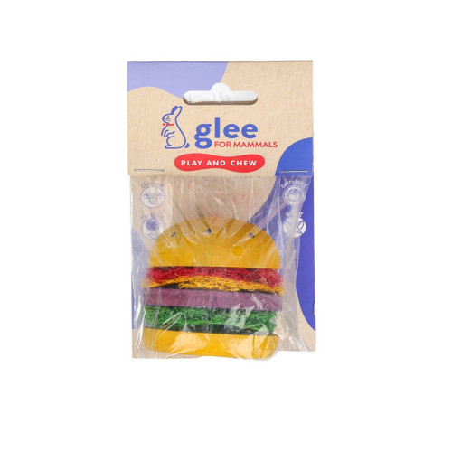 GLEE ΠΑΙΧΝΙΔΙ ΤΡΩΚΤΙΚΩΝ HAMBURGER CHEW 6cm