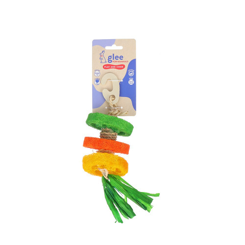 GLEE ΠΑΙΧΝΙΔΙ ΤΡΩΚΤΙΚΩΝ LOOFAH HOOLA 22cm