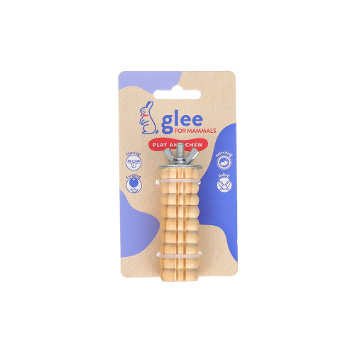 GLEE ΠΑΙΧΝΙΔΙ ΤΡΩΚΤΙΚΩΝ WOODEN CORN TO GNAW 7.5cm