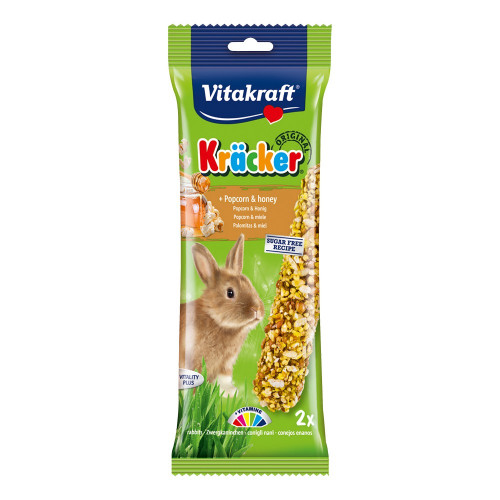 Vitacraft Kracker Για Κουνέλια με Popcorn και Μέλι 2τεμ